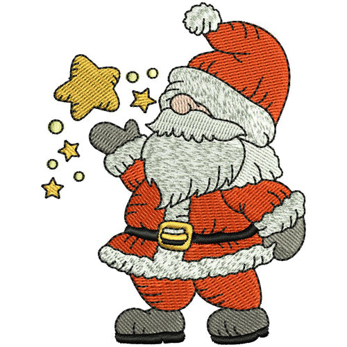 Machine Embroidery Designs - Santa(4) - Threadart.com