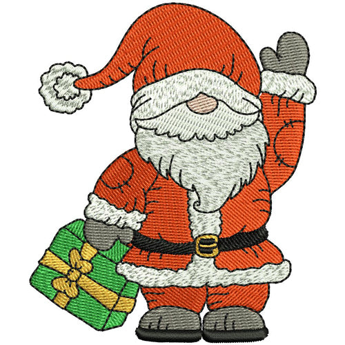Machine Embroidery Designs - Santa(4) - Threadart.com