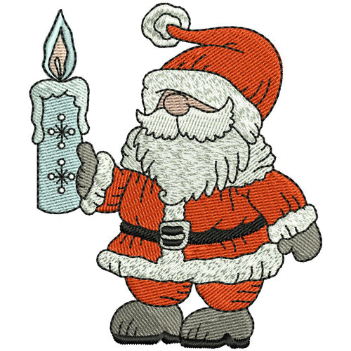 Machine Embroidery Designs - Santa(4) - Threadart.com