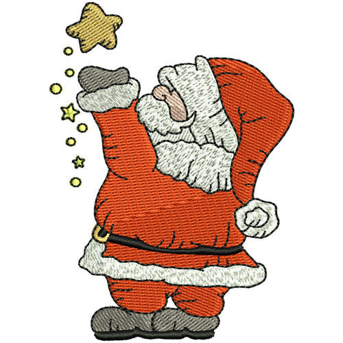 Machine Embroidery Designs - Santa(4) - Threadart.com