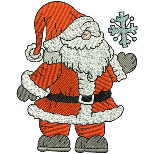 Machine Embroidery Designs - Santa(4) - Threadart.com