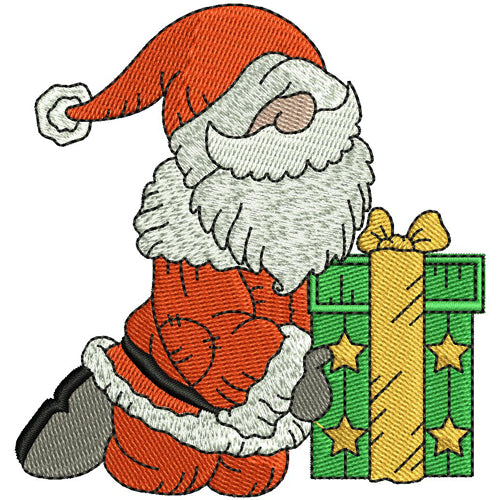 Machine Embroidery Designs - Santa(4) - Threadart.com