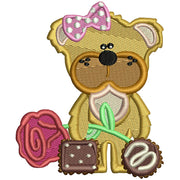 Machine Embroidery Designs - Valentine Bears(2 - Threadart.com