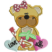 Machine Embroidery Designs - Valentine Bears(2 - Threadart.com