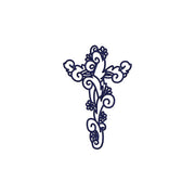 Machine Embroidery Designs - Crosses & Flowers(1) - Threadart.com