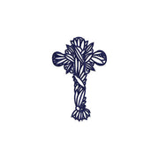 Machine Embroidery Designs - Crosses & Flowers(1) - Threadart.com