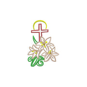 Machine Embroidery Designs - Easter Lilies(1) - Threadart.com
