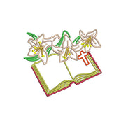 Machine Embroidery Designs - Easter Lilies(1) - Threadart.com