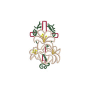 Machine Embroidery Designs - Easter Lilies(1) - Threadart.com