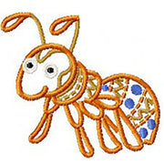 Machine Embroidery Designs - Garden Friends (1) - Threadart.com