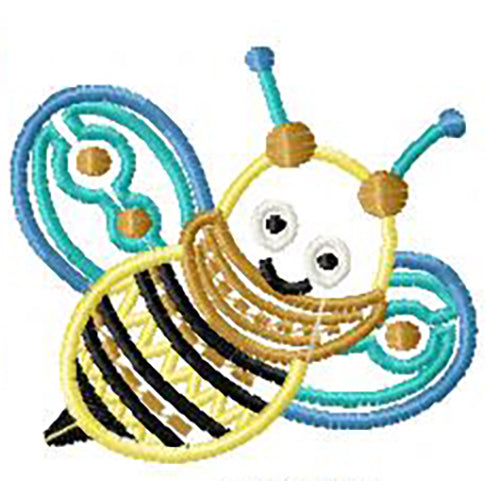 Machine Embroidery Designs - Garden Friends (1) - Threadart.com