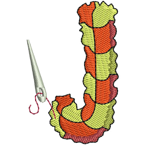 Machine Embroidery Designs - Sewing Alphabet (1) - Threadart.com