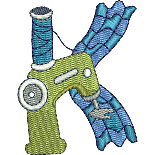 Machine Embroidery Designs - Sewing Alphabet (1) - Threadart.com