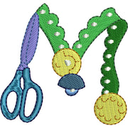 Machine Embroidery Designs - Sewing Alphabet (1) - Threadart.com