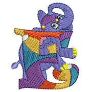 Machine Embroidery Designs - Circus Alphabet (1) - Threadart.com