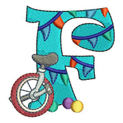 Machine Embroidery Designs - Circus Alphabet (1) - Threadart.com