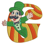 Machine Embroidery Designs - Circus Alphabet (1) - Threadart.com