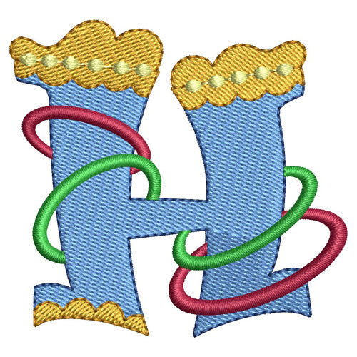 Machine Embroidery Designs - Circus Alphabet (1) - Threadart.com