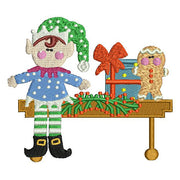 Machine Embroidery Designs - Shelf Elf(1) - Threadart.com