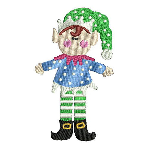 Machine Embroidery Designs - Shelf Elf(1) - Threadart.com