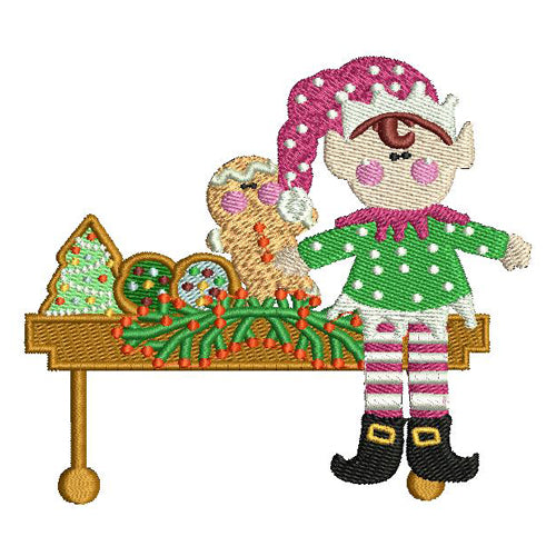 Machine Embroidery Designs - Shelf Elf(1) - Threadart.com