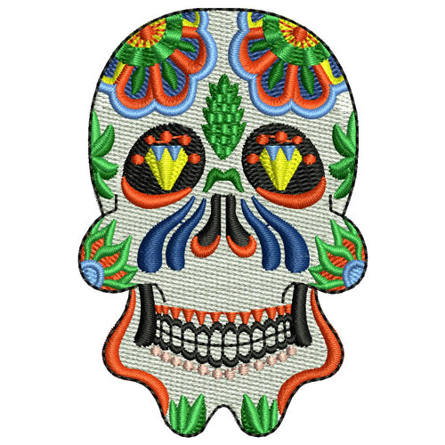 Machine Embroidery Designs - Sugar Skulls(1) - Threadart.com
