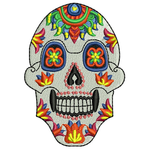 Machine Embroidery Designs - Sugar Skulls(1) - Threadart.com