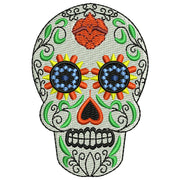 Machine Embroidery Designs - Sugar Skulls(1) - Threadart.com