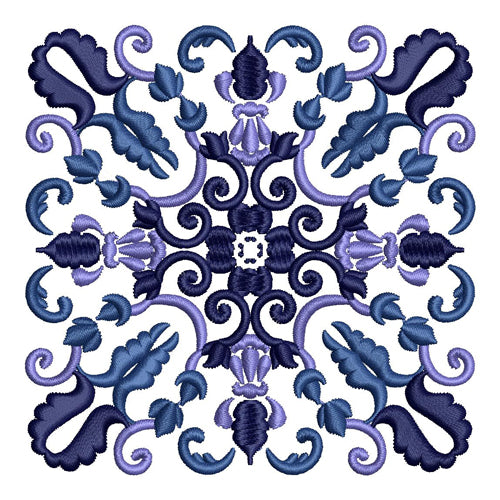 Machine Embroidery Designs - Victorian Blocks(1) - Threadart.com