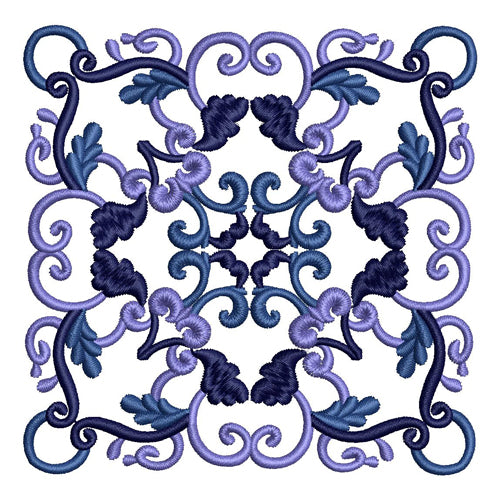 Machine Embroidery Designs - Victorian Blocks(1) - Threadart.com