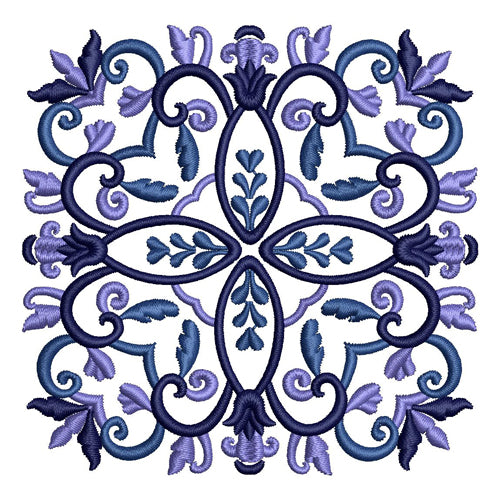 Machine Embroidery Designs - Victorian Blocks(1) - Threadart.com