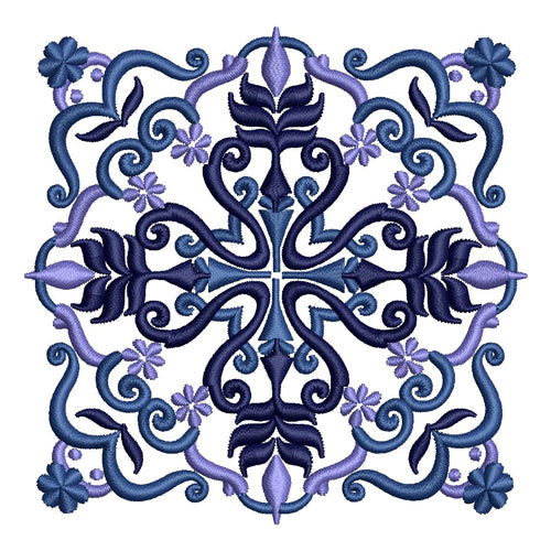Machine Embroidery Designs - Victorian Blocks(1) - Threadart.com