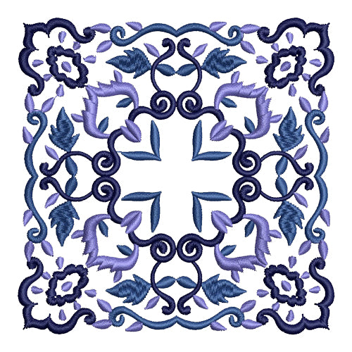 Machine Embroidery Designs - Victorian Blocks(1) - Threadart.com