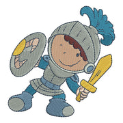 Machine Embroidery Designs - Little Brave Knight(1) - Threadart.com