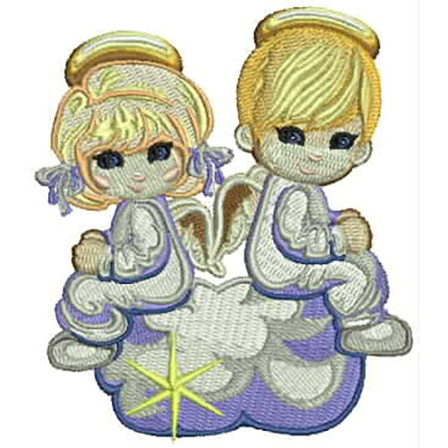 Machine Embroidery Designs - Angels(2) - Threadart.com
