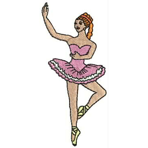 Machine Embroidery Designs - Ballet(1) - Threadart.com