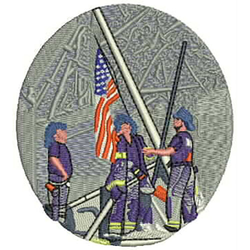 Machine Embroidery Designs - Fireman(1) - Threadart.com