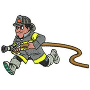 Machine Embroidery Designs - Fireman(1) - Threadart.com