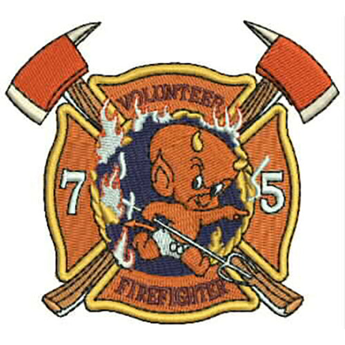 Machine Embroidery Designs - Fireman(1) - Threadart.com