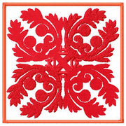 Machine Embroidery Designs - Hawaiian Quilt(1) - Threadart.com
