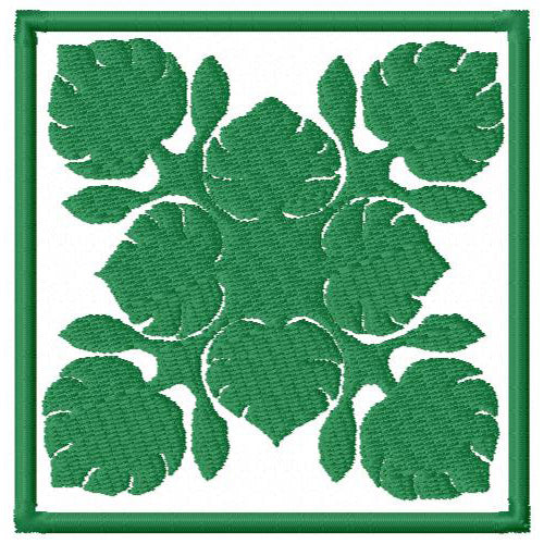 Machine Embroidery Designs - Hawaiian Quilt(1) - Threadart.com