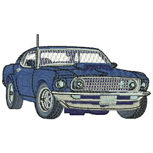 Machine Embroidery Designs - Muscle Cars(1) - Threadart.com