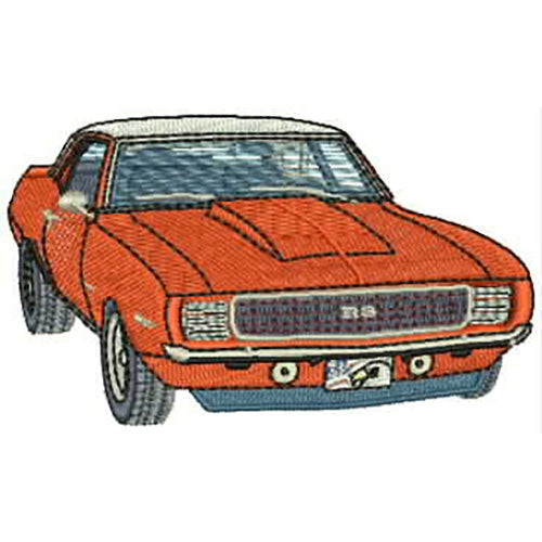 Machine Embroidery Designs - Muscle Cars(1) - Threadart.com