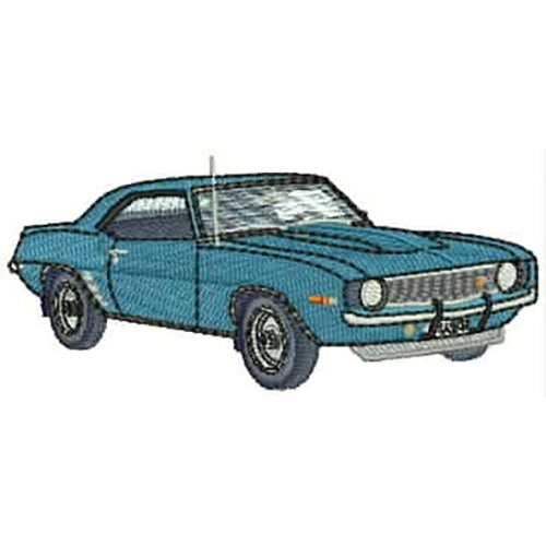 Machine Embroidery Designs - Muscle Cars(1) - Threadart.com