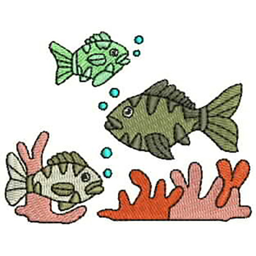 Machine Embroidery Designs - Marine Life(1) - Threadart.com