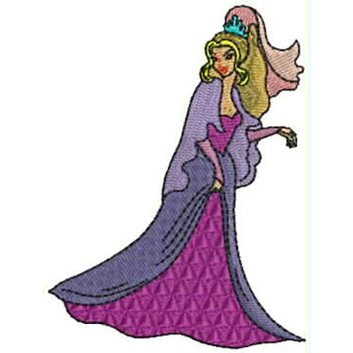 Machine Embroidery Designs - Princess(2) - Threadart.com