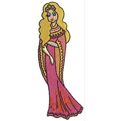 Machine Embroidery Designs - Princess(2) - Threadart.com