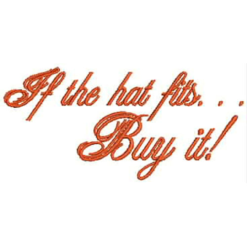 Machine Embroidery Designs - Red Hat(1) - Threadart.com