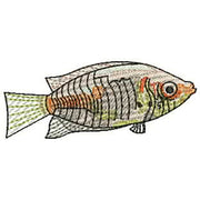 Machine Embroidery Designs - Tropical Fish(1) - Threadart.com