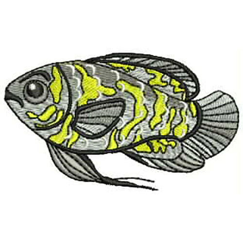 Machine Embroidery Designs - Tropical Fish(1) - Threadart.com